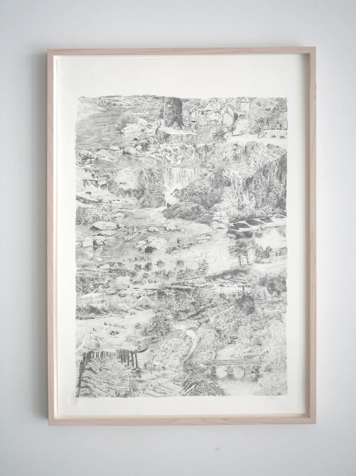 Anne Marie Finné, Vue Générale XXV (jardin botanique), 2025