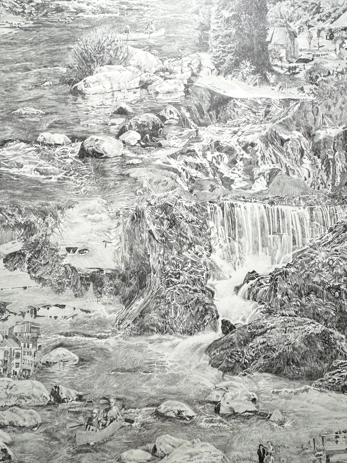 Anne Marie Finné, Vue Générale XIX (Cabine Téléphonique), 2023