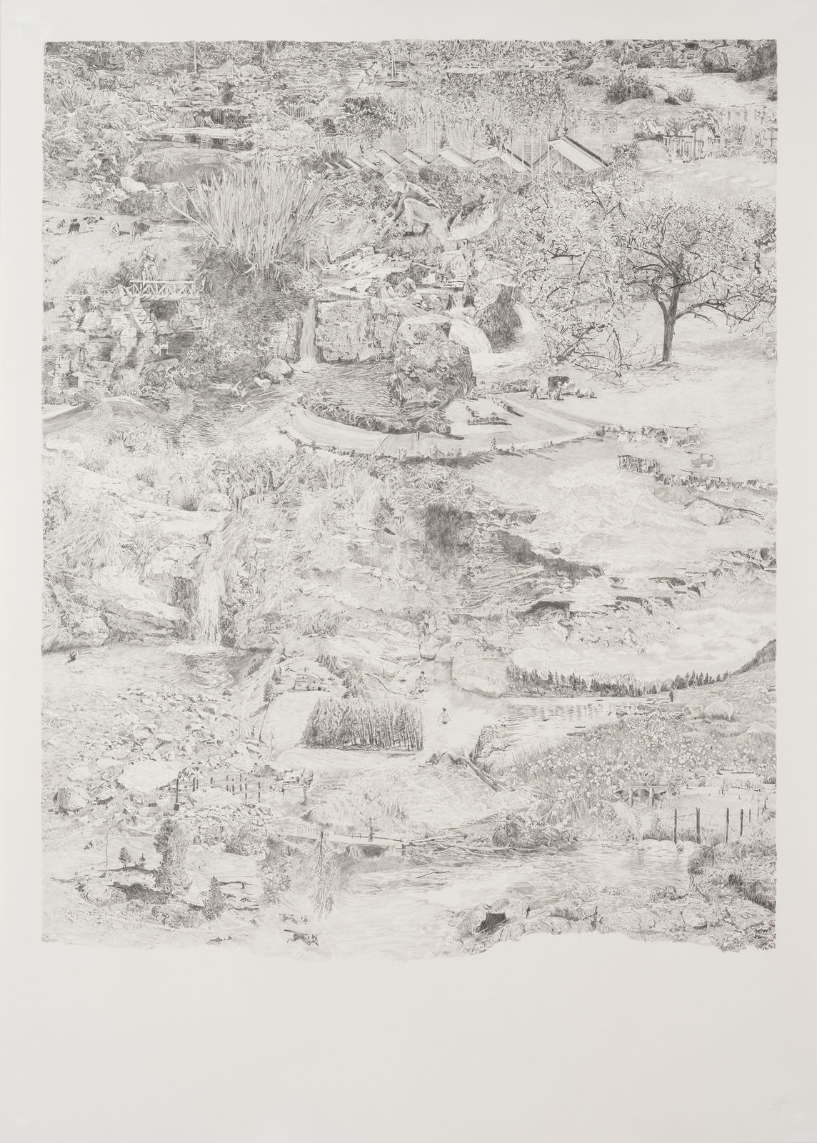 Anne Marie Finné, Vue Générale XXIV (Jardinière), 2024