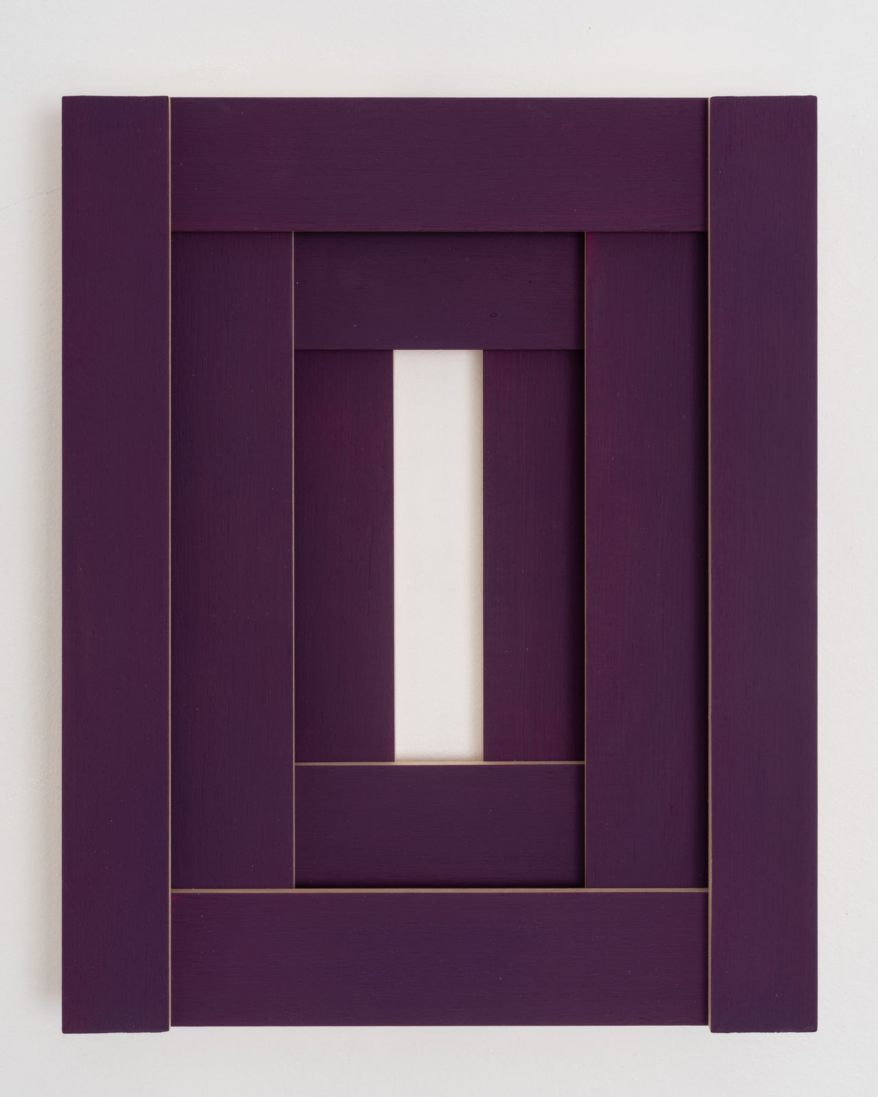 Jeanine Cohen, Untitled, dark red purple, 2024