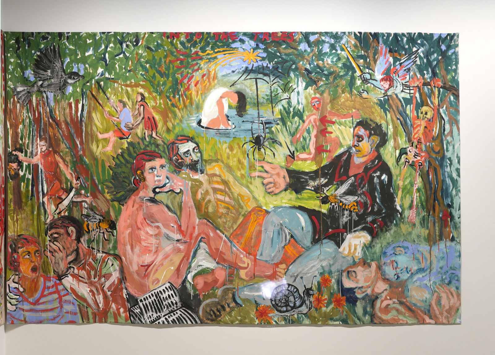 Iris Terdjiman, Into the Trees (After Manet), 2021