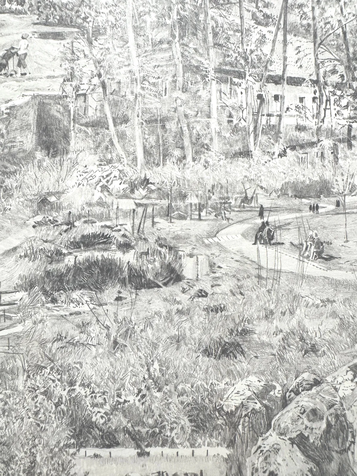 Anne Marie Finné, Vue Générale XXV (jardin botanique), 2025
