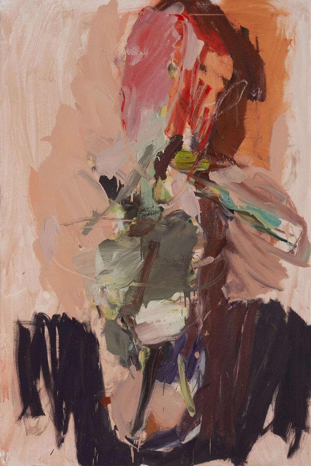 Vladimir Semenskiy, Rose in Maroccan glass, 2021