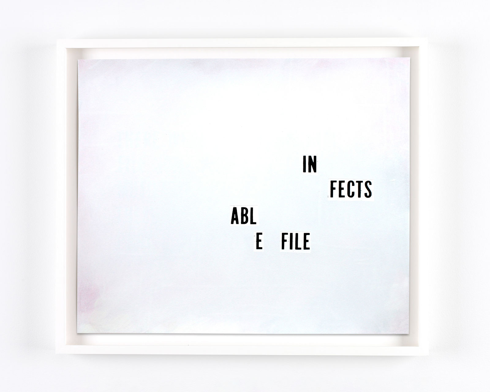 Jamie Shovlin, Redaction Variations (The Tehran Times), 2014