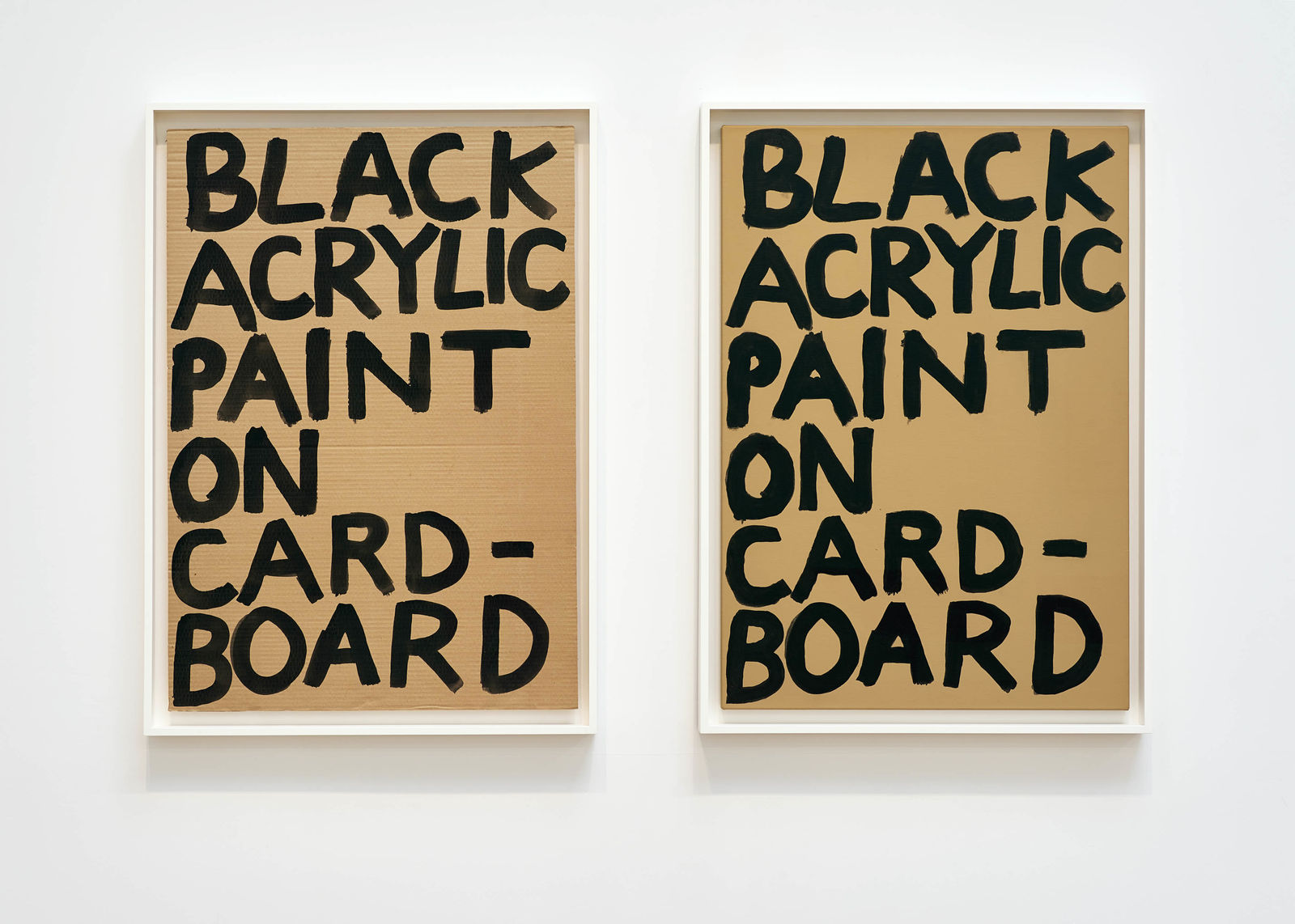 Peter Liversidge, Sign Painting (description), 2017 - 2022