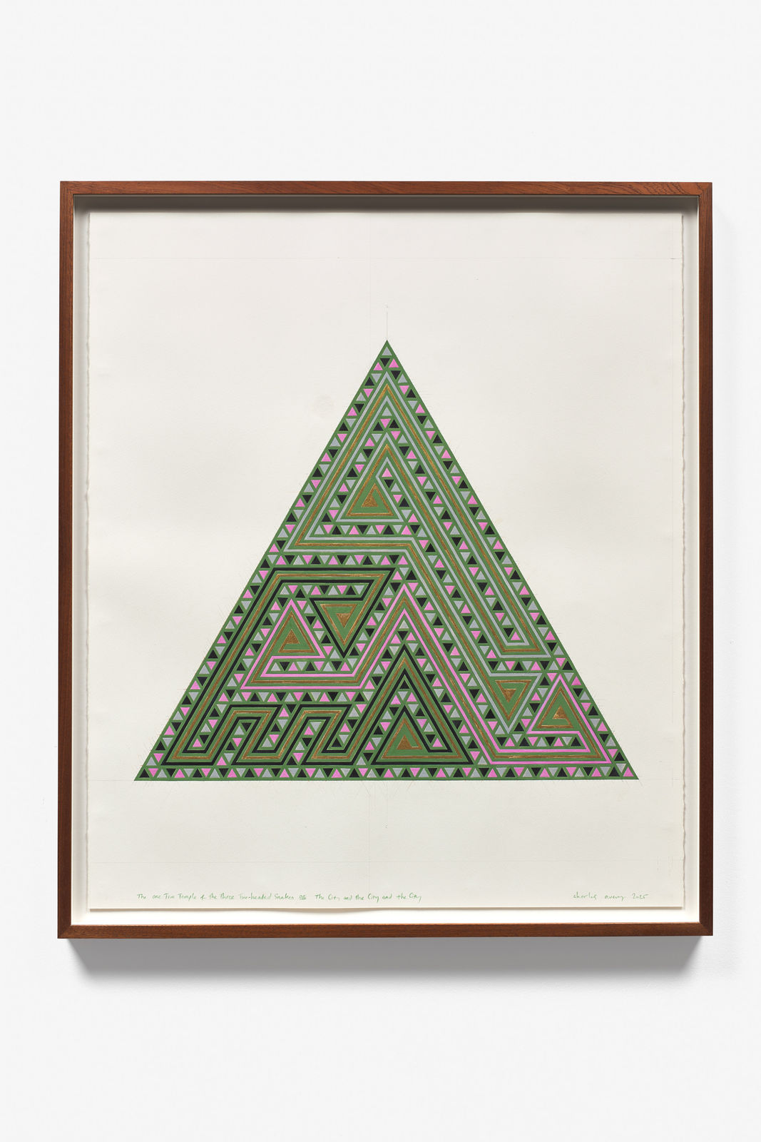 Charles Avery, The One True Temple of the Three-headed Snakes OR The City and the City and the City, 2025