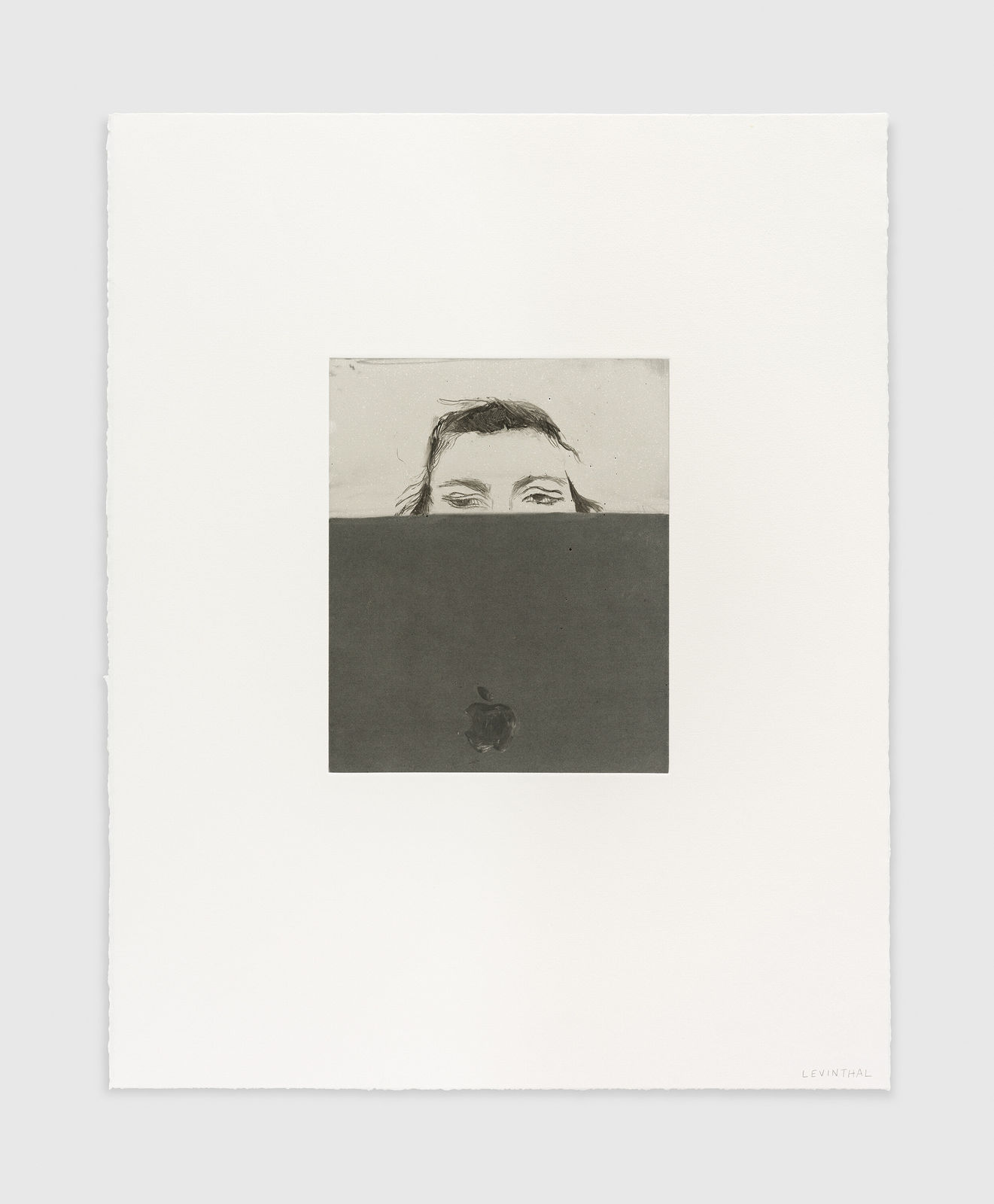 Aubrey Levinthal, Self with Laptop, 2025