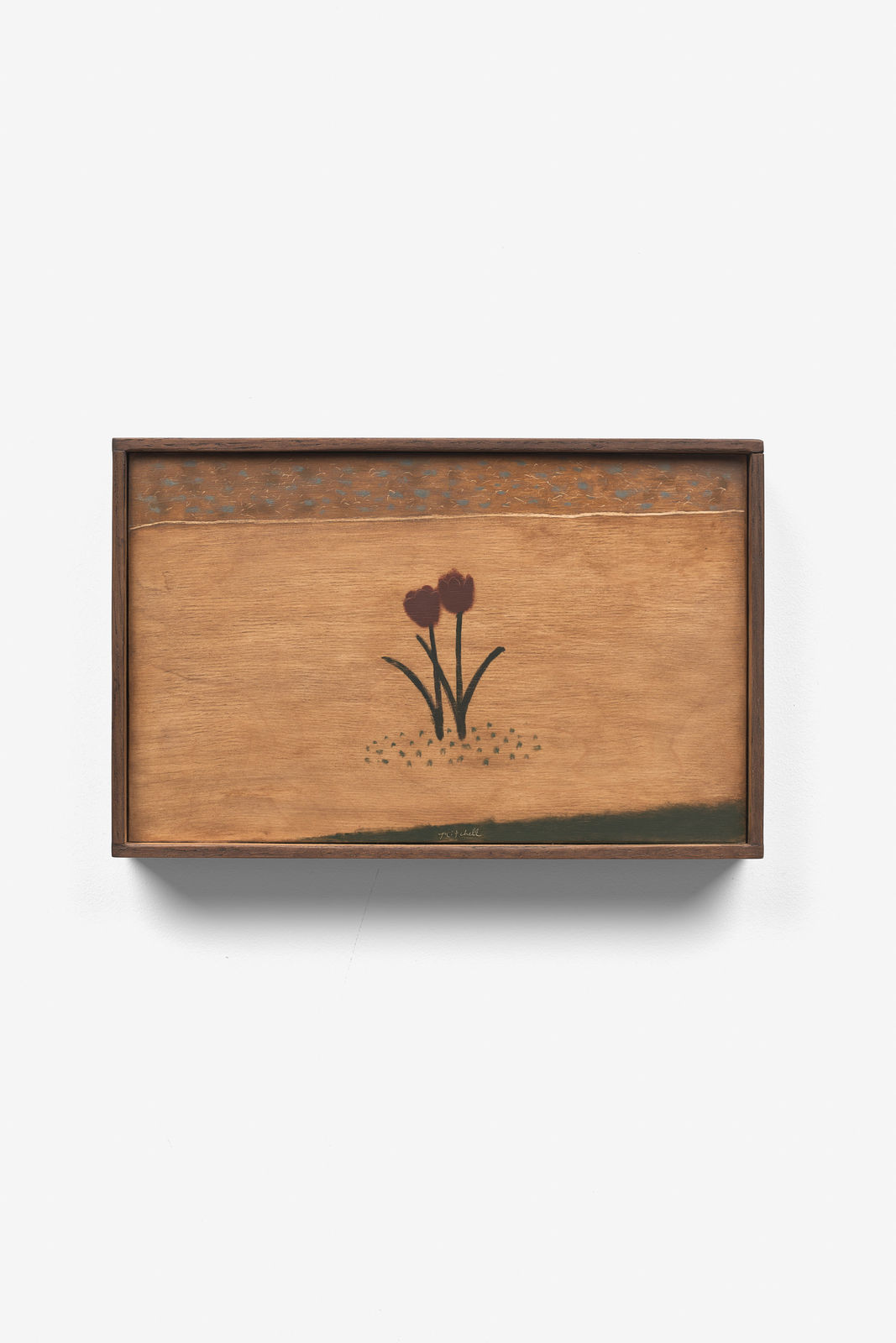 John Joseph Mitchell, Two Tulips, 2025