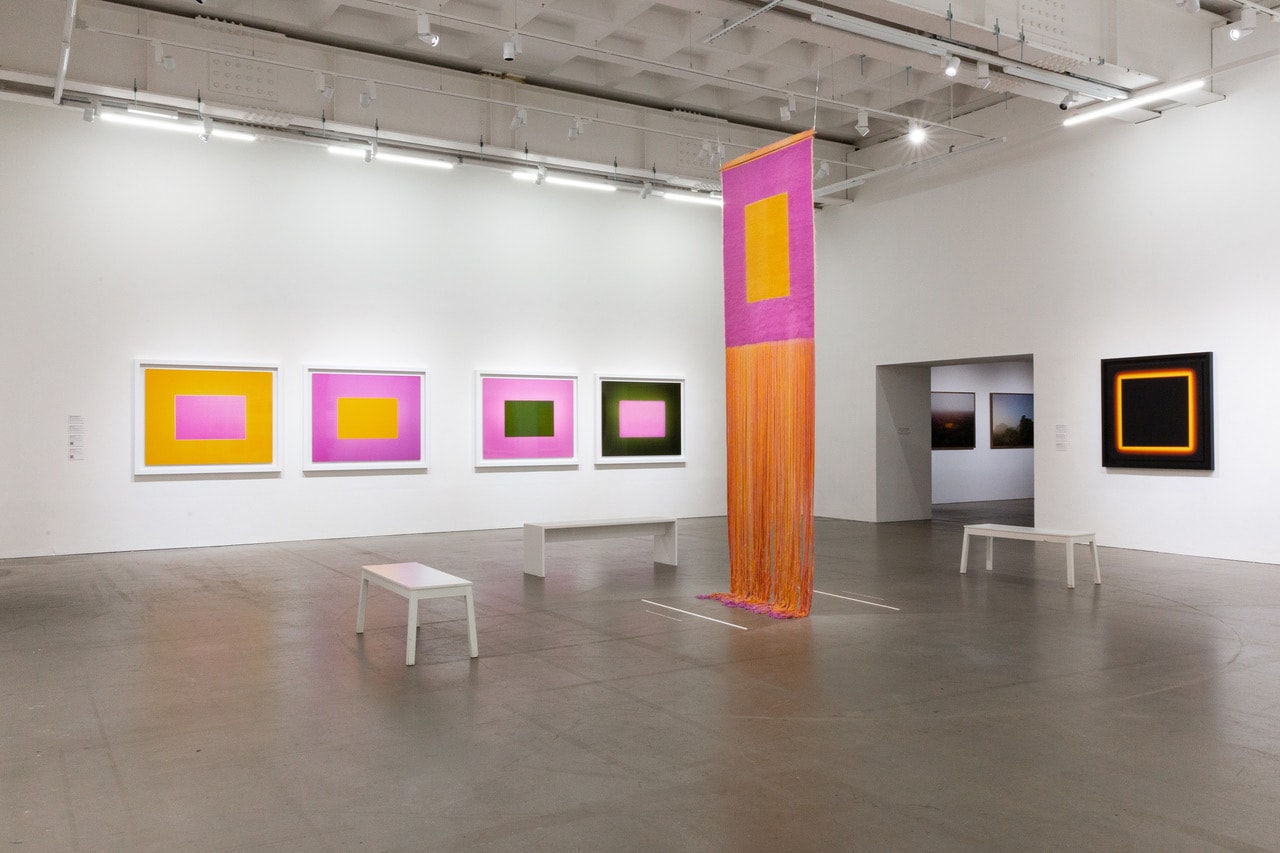 Garry Fabian Miller, Fused, Colour Fields, Pink becomes Gold, Gold becomes Pink, becomes…, 2022/2023