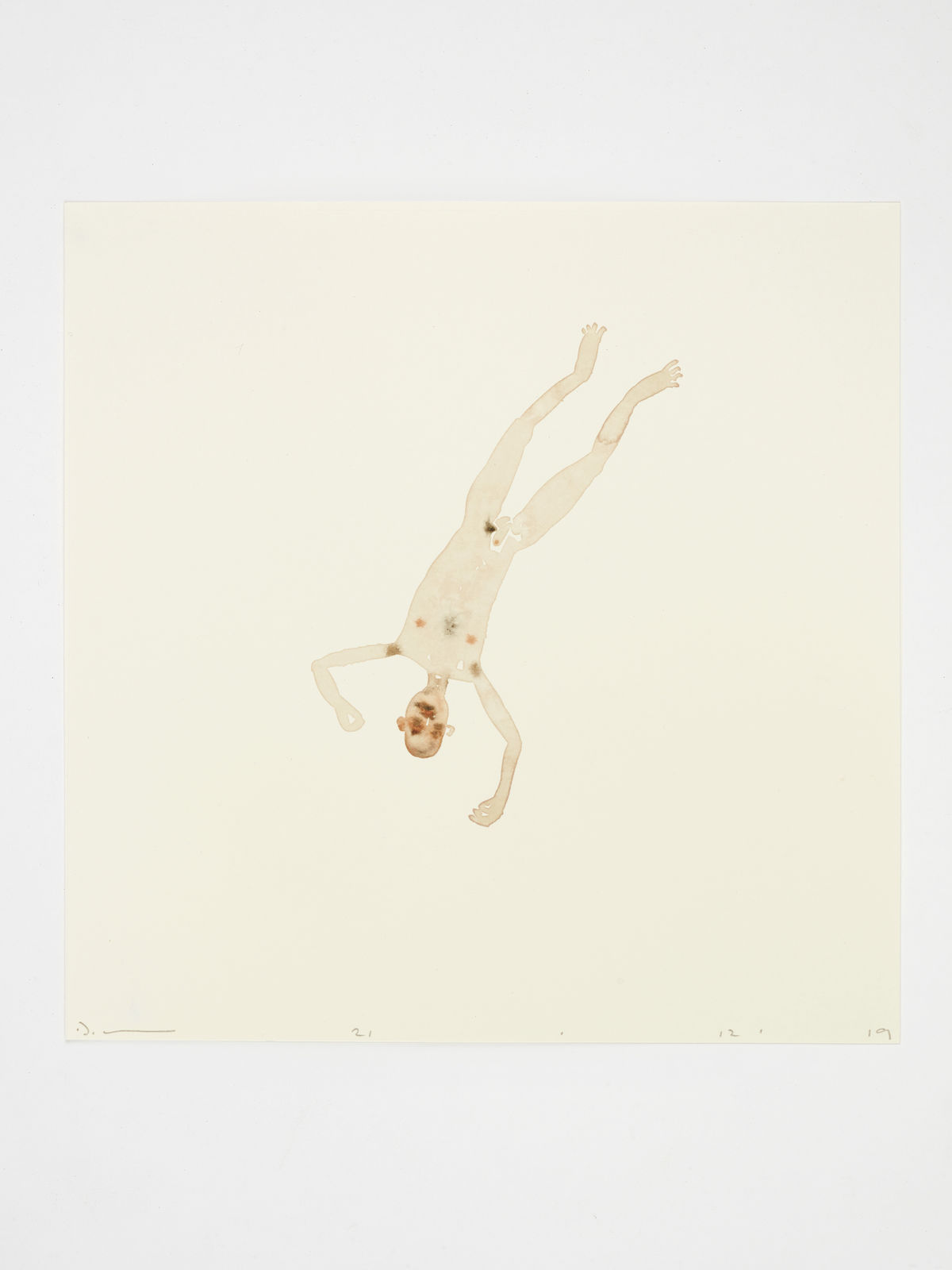 David Austen, Man falling 21.12.19, 2019