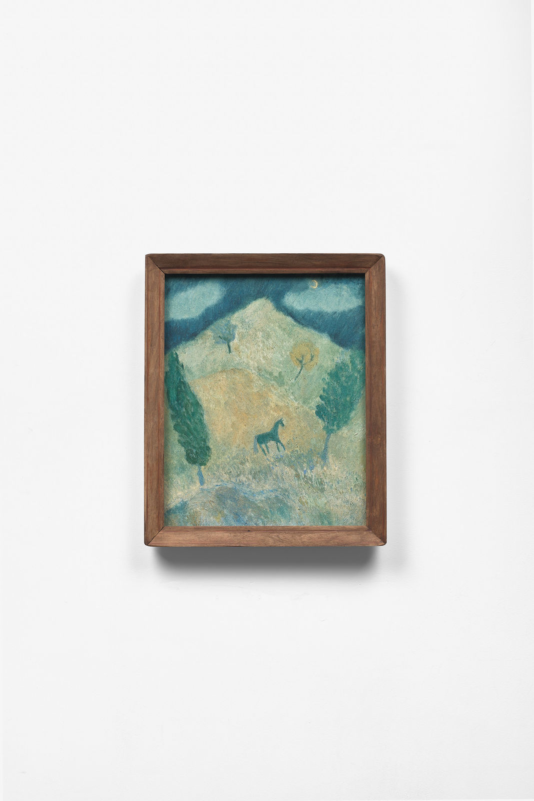 Mia Kokkoni, Blue Night Horse, 2025