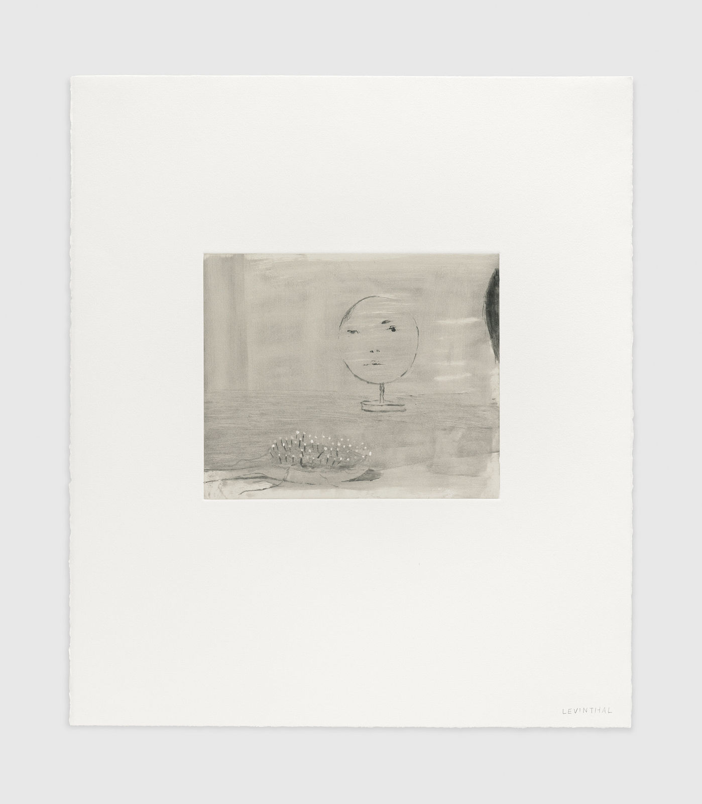 Aubrey Levinthal, Table Mirror, 2025