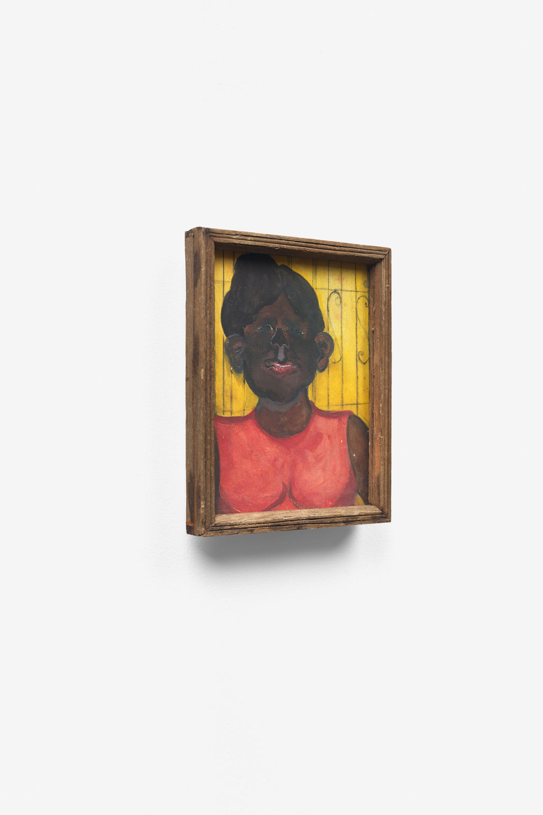 Frank Walter, Girl in Red Dress