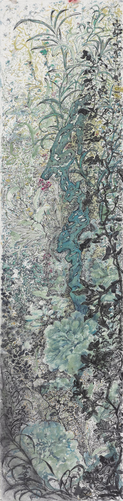 Peng Kanglong 彭康隆, Blue-green Breath 青息, 2023