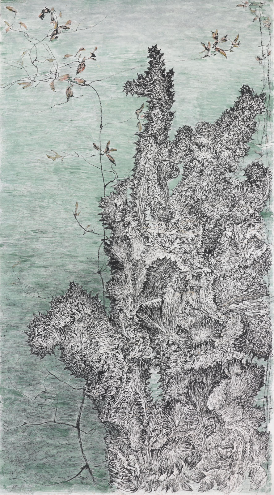 Peng Kanglong 彭康隆, A Pale Autumn 淡淡秋, 2021