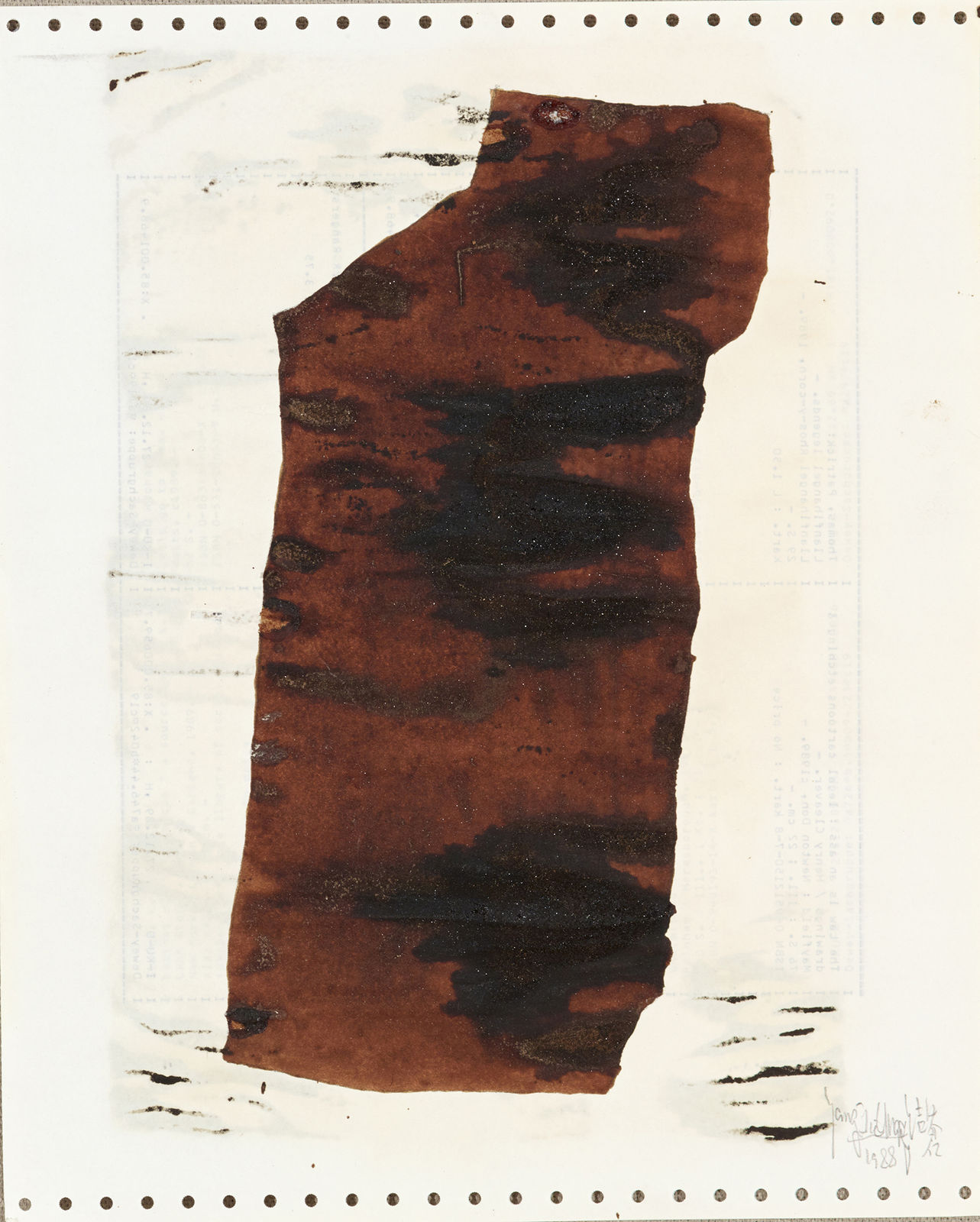 Yang Jiechang 杨诘苍, Soy Sauce Drawings 10 酱油画 10, 1988