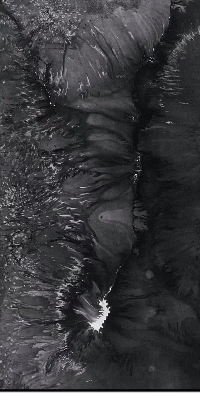 Bingyi 冰逸, Streams and Mountains, Myriad Flowers No.1 溪山万花-1 , 2021-2022