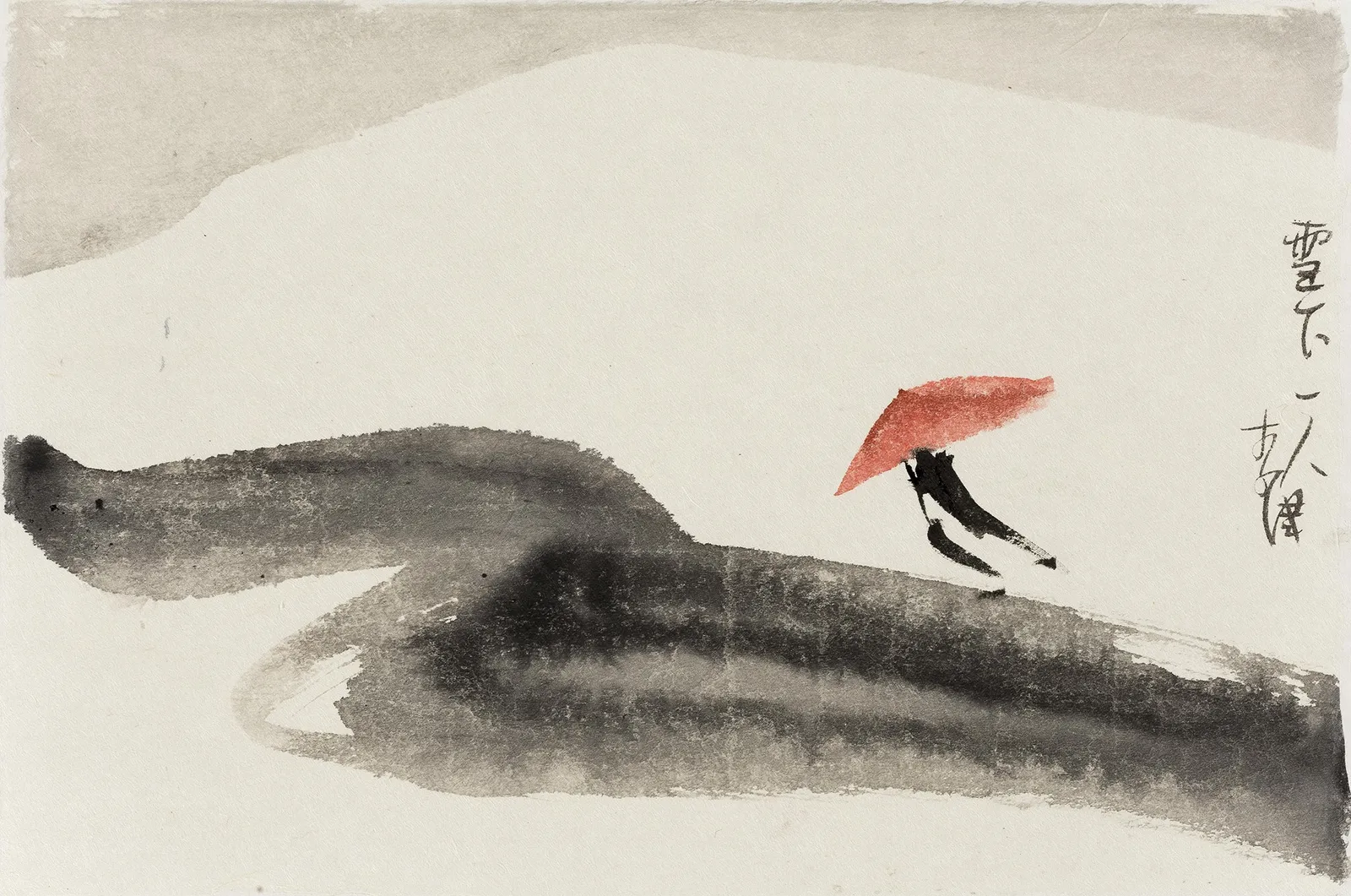Li Jin 李津, Red Umbrella 红伞, 2015