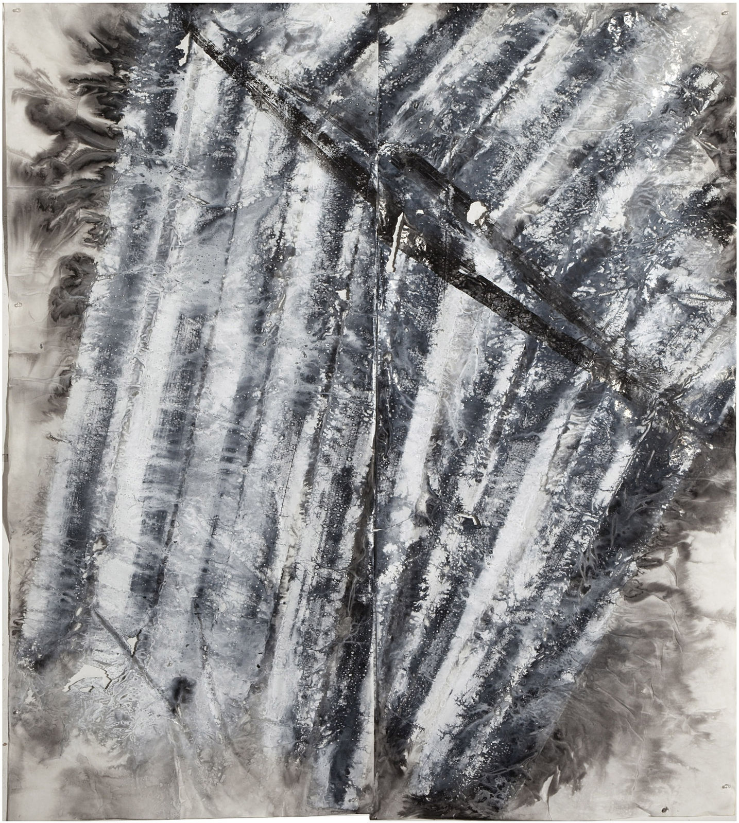 Zheng Chongbin 郑重宾, Multiple Slanted Layers 多斜层, 2015