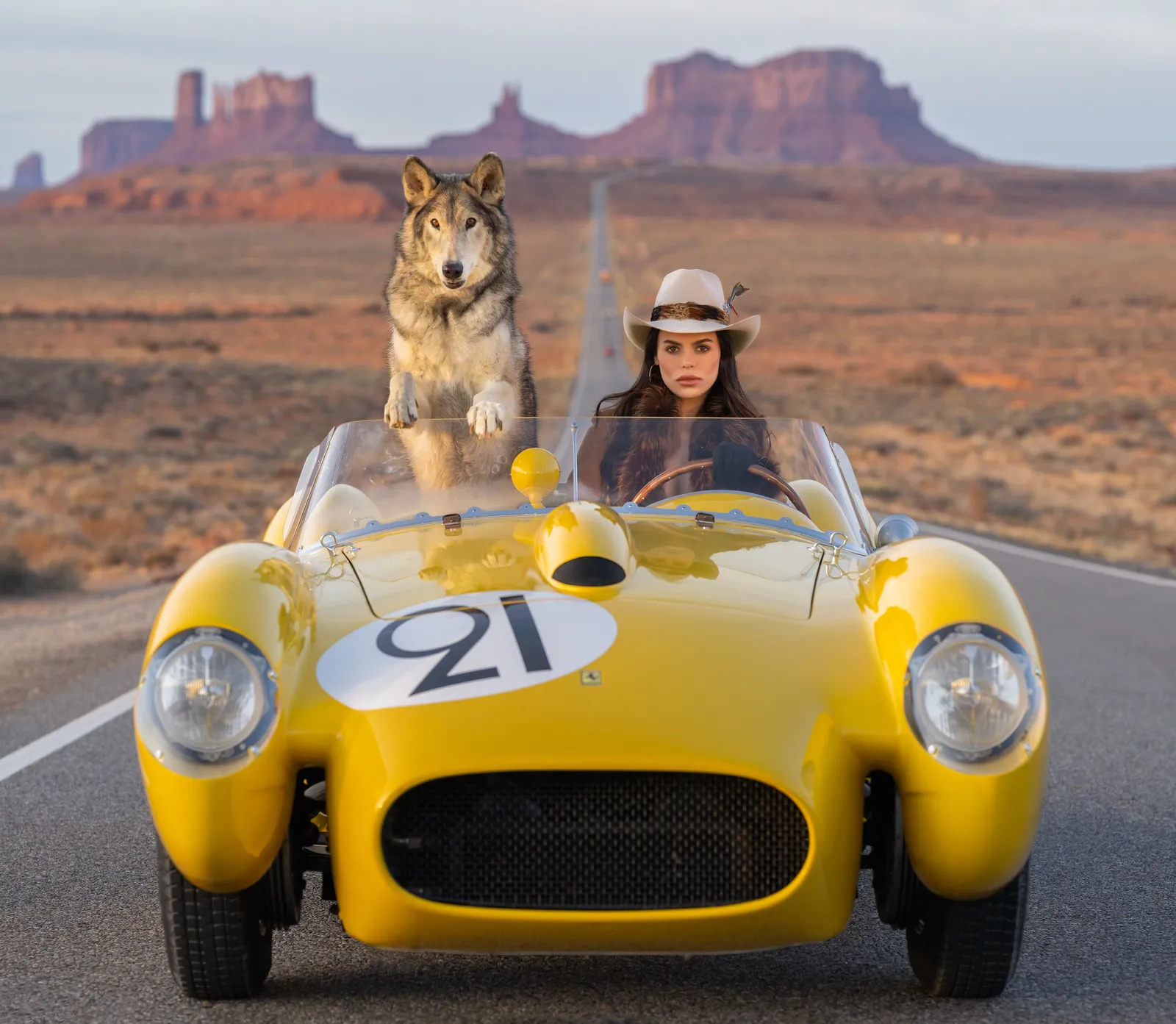 David Yarrow, Testarossa (colour), 2023