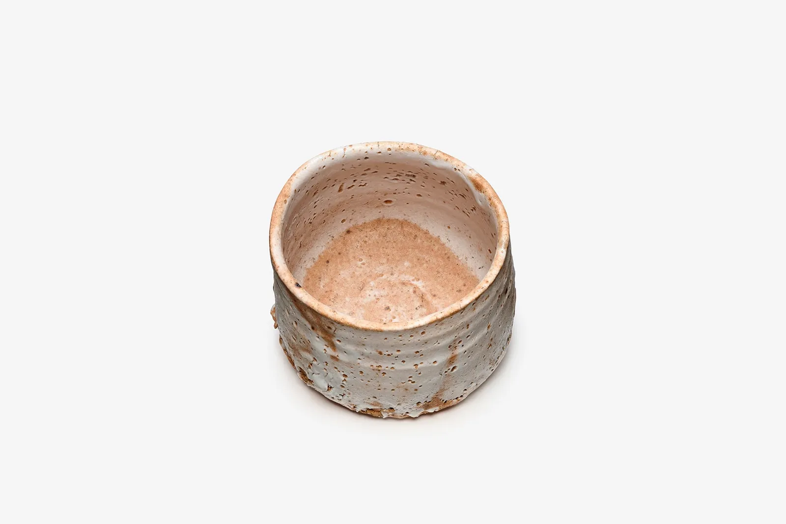 Shiro Tsujimura, 志野茶碗　Shino Tea Bowl, 2000