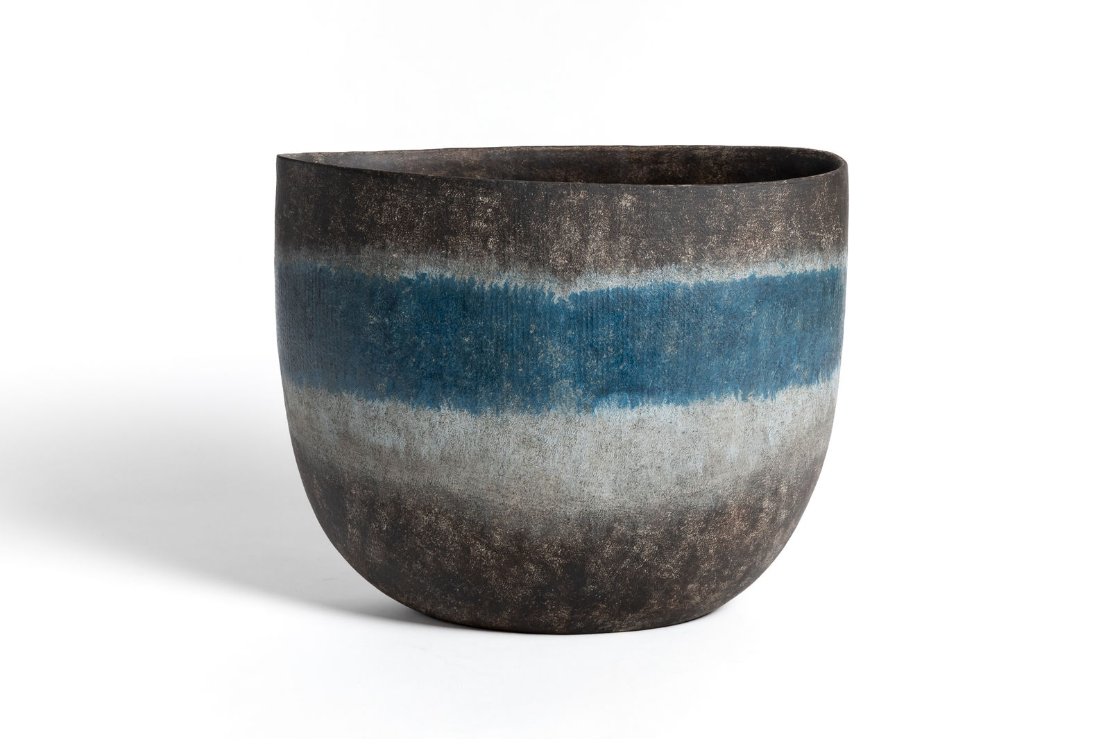 Mitsukuni Misaki, Color-Glazed Mud Vessel XXI - 彩釉泥器, 2023