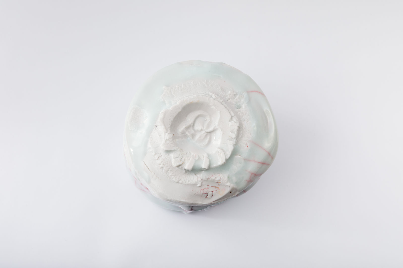 Kodai Ujiie, Celadon and Lacquer Tea Bowl, 2021