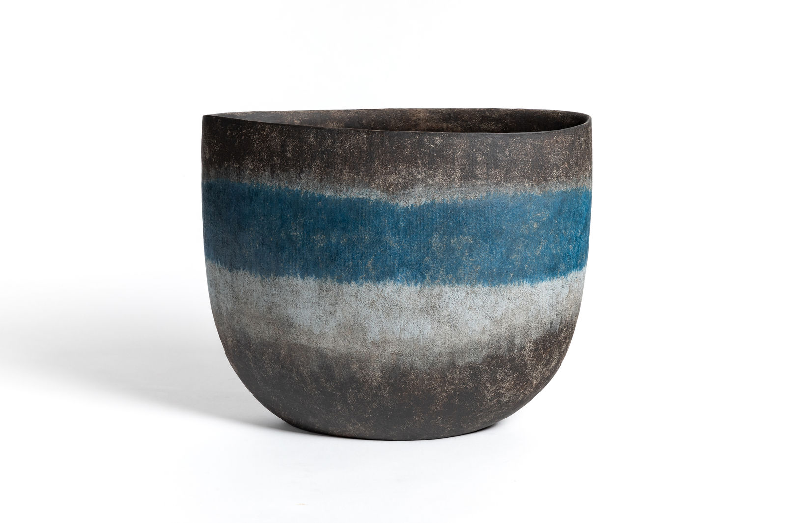 Mitsukuni Misaki, Color-Glazed Mud Vessel XXI - 彩釉泥器, 2023