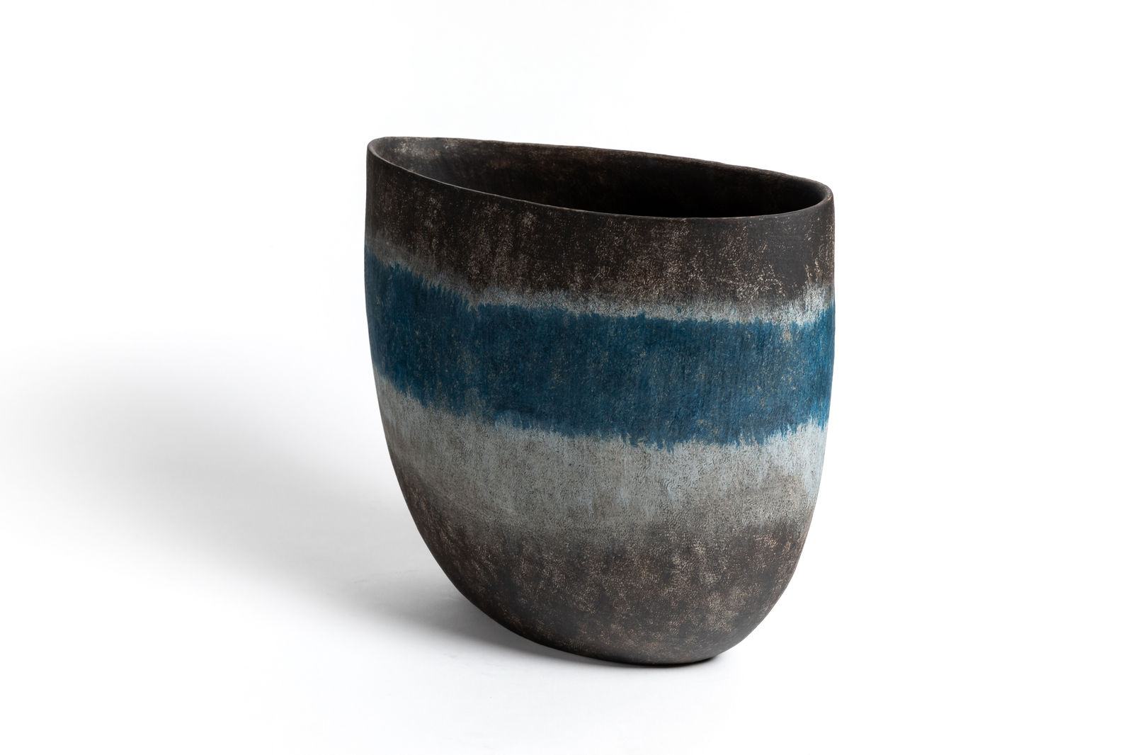 Mitsukuni Misaki, Color-Glazed Mud Vessel XXI - 彩釉泥器, 2023