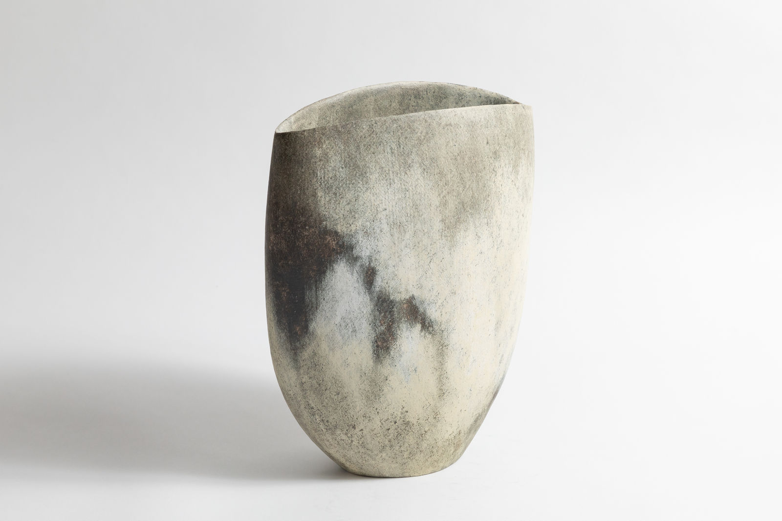 Mitsukuni Misaki, Color-Glazed Mud Vessel XVI - 彩泥器, 2023