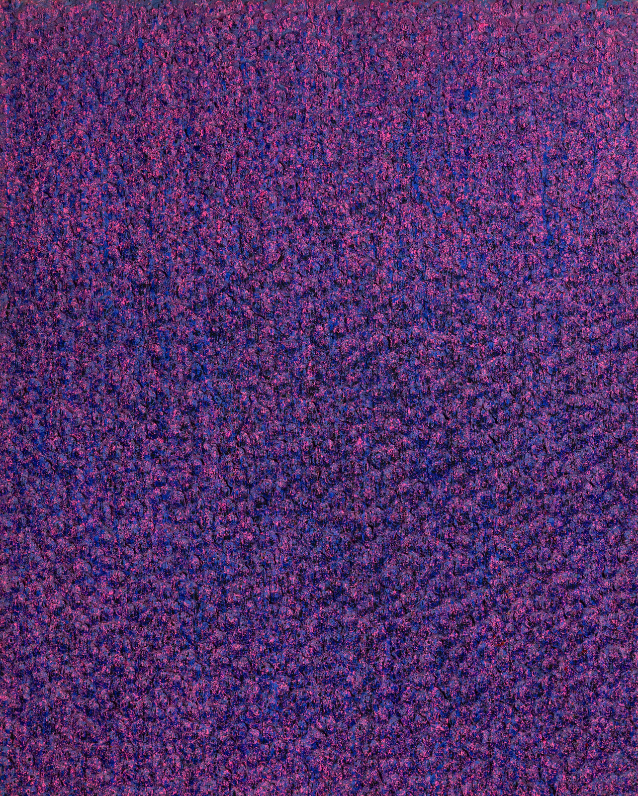 KAKU, "Untitled" (Wire, Washi, Paint) -「無題」(100号　螺旋・彩色紫), 1989