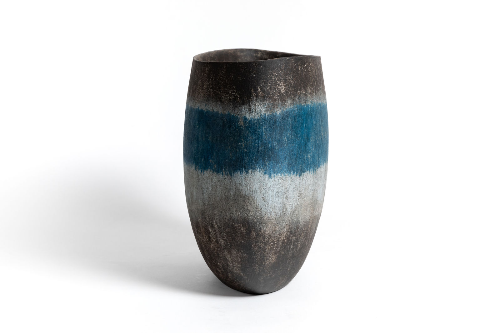 Mitsukuni Misaki, Color-Glazed Mud Vessel XXI - 彩釉泥器, 2023