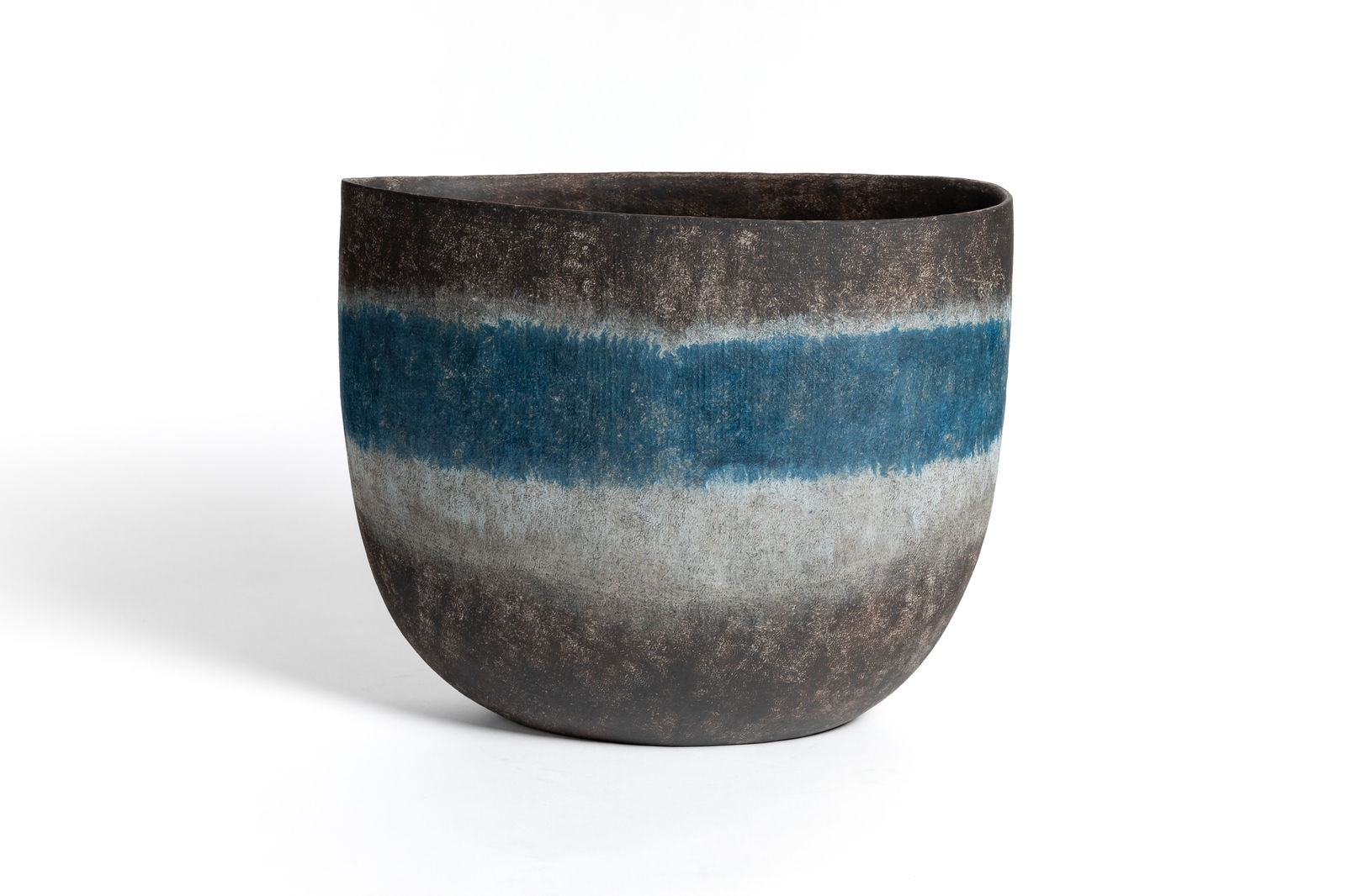 Mitsukuni Misaki, Color-Glazed Mud Vessel XXI - 彩釉泥器, 2023
