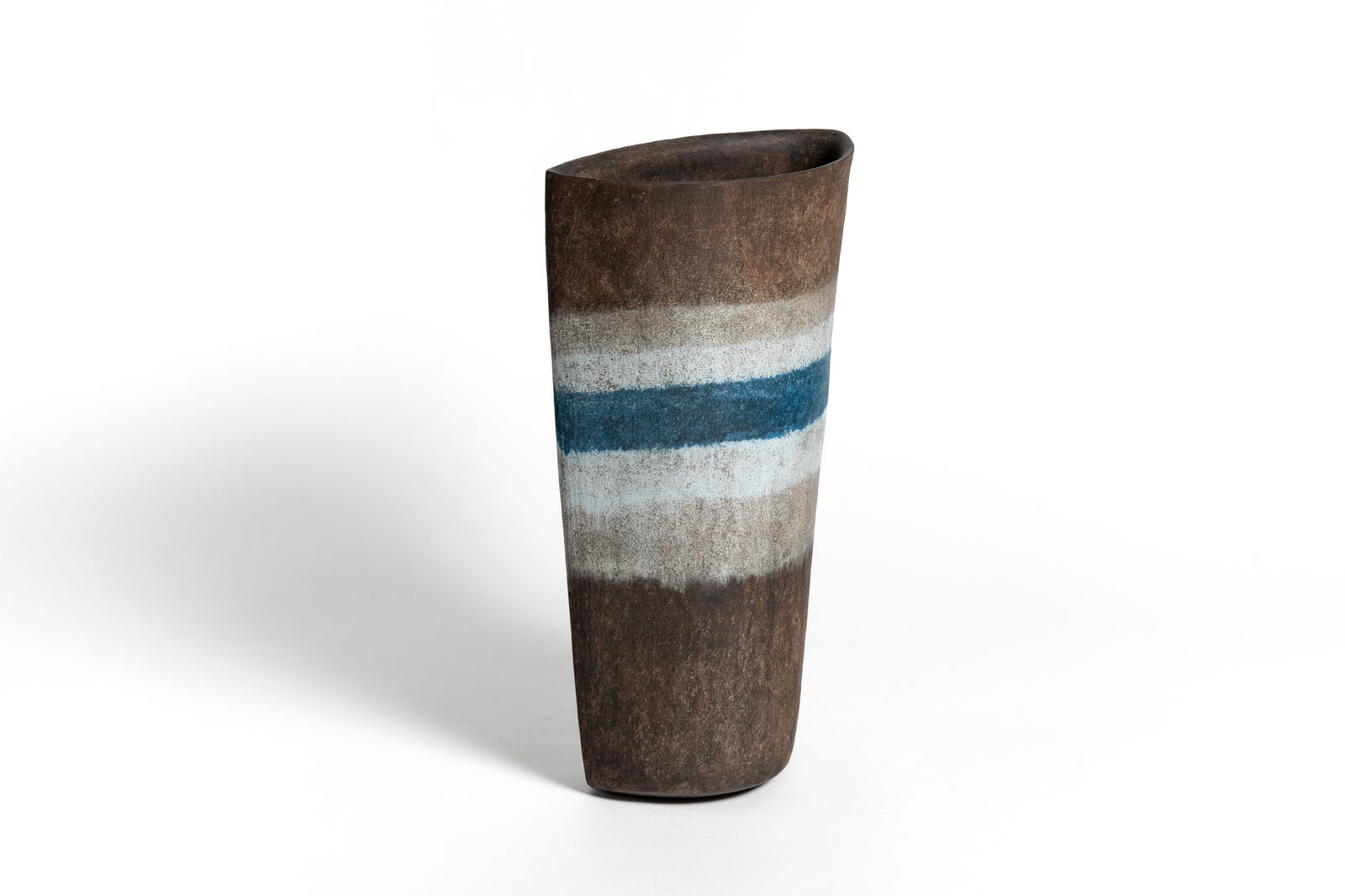 Mitsukuni Misaki, Color-Glazed Mud Vessel XXV - 彩釉泥器, 2023