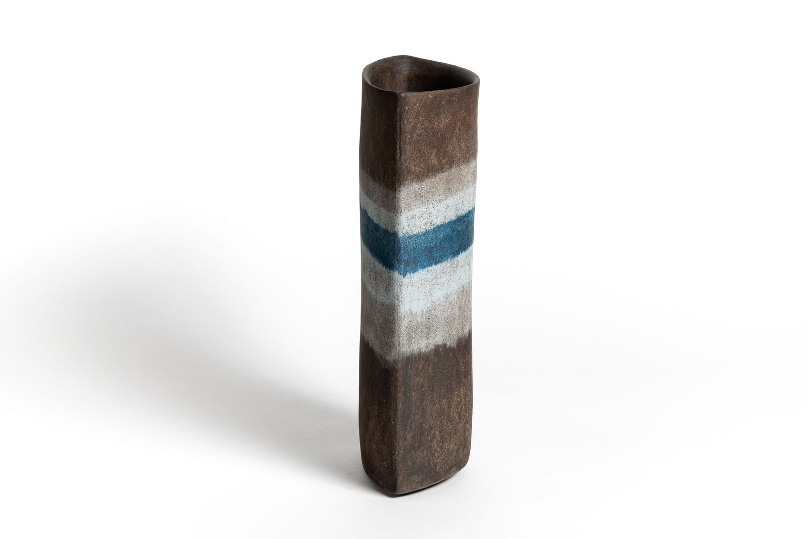 Mitsukuni Misaki, Color-Glazed Mud Vessel XXV - 彩釉泥器, 2023