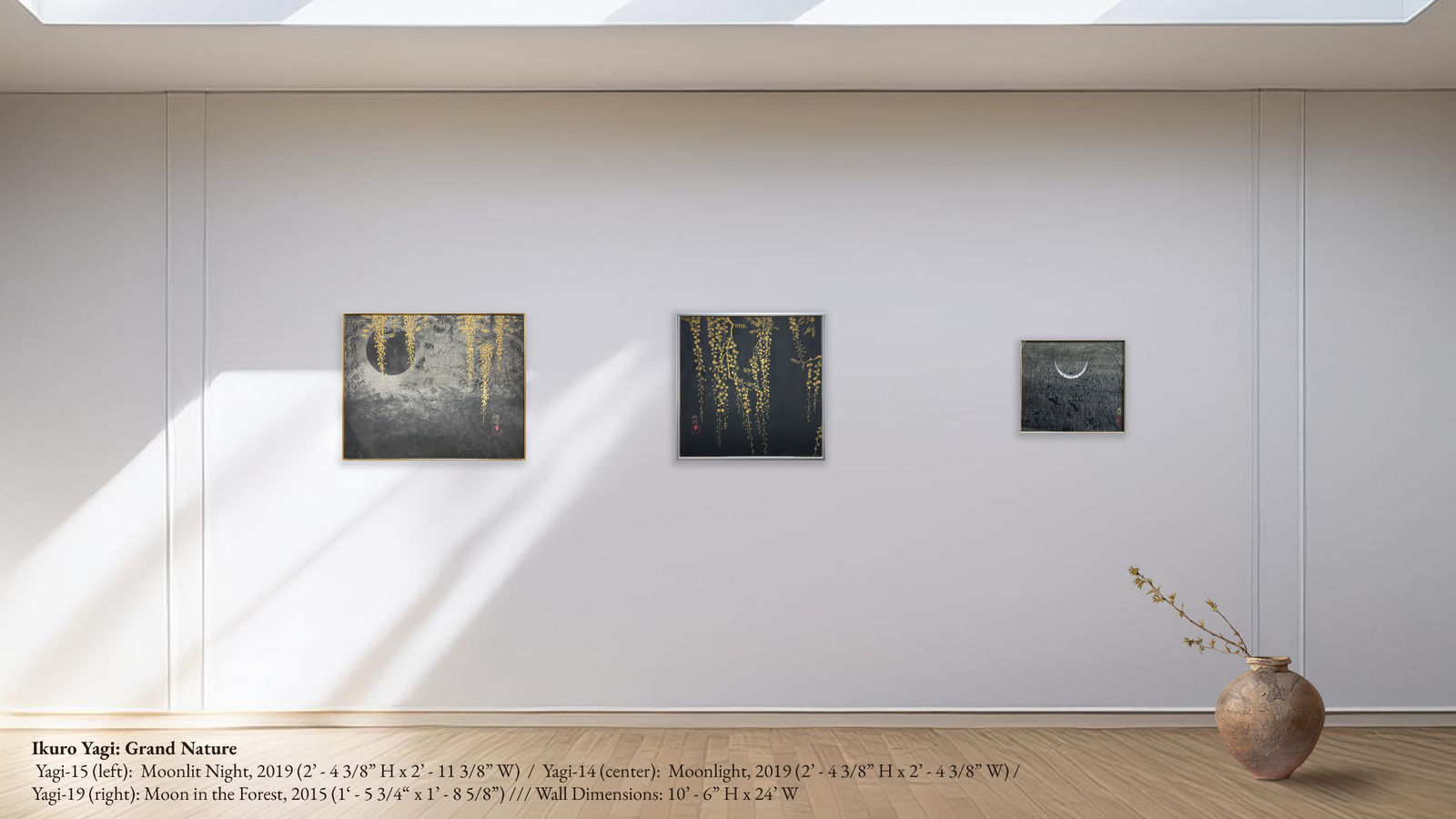 Ikuro Yagi, Moonlight 月光, 2019