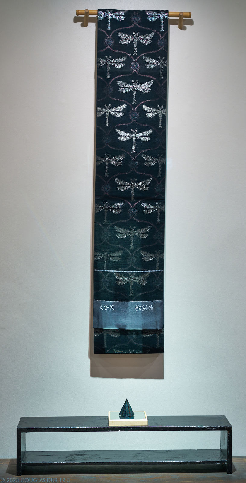 Kondaya Genbey, Dragonfly Obi 袋帯, 2022