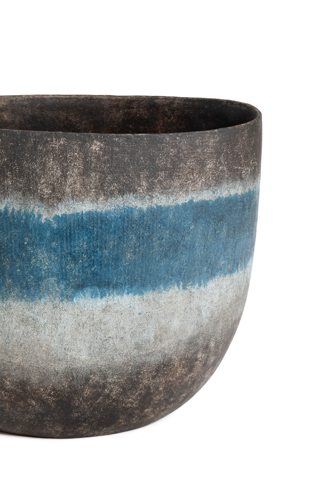 Mitsukuni Misaki, Color-Glazed Mud Vessel XXI - 彩釉泥器, 2023