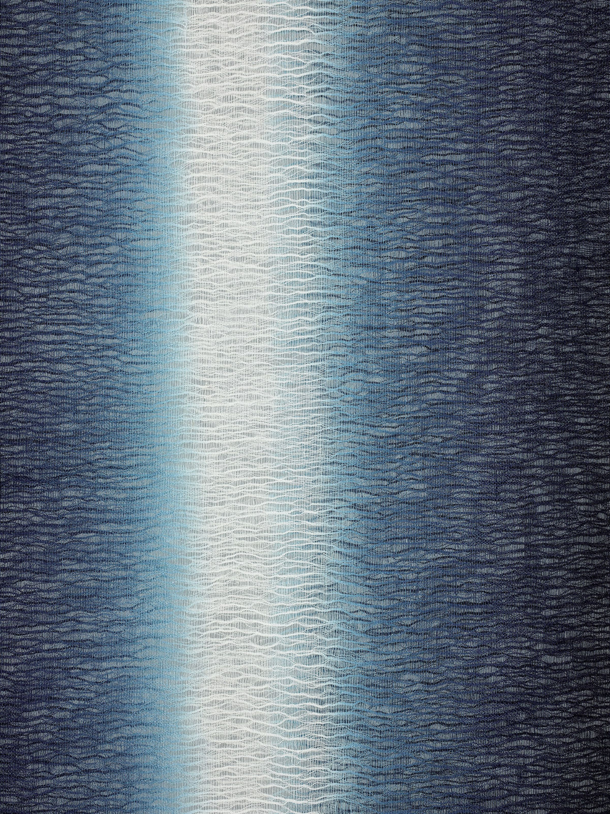 Shihoko Fukumoto | Time Space 時空 | 1991 | Linen, indigo | Ippodo Gallery
