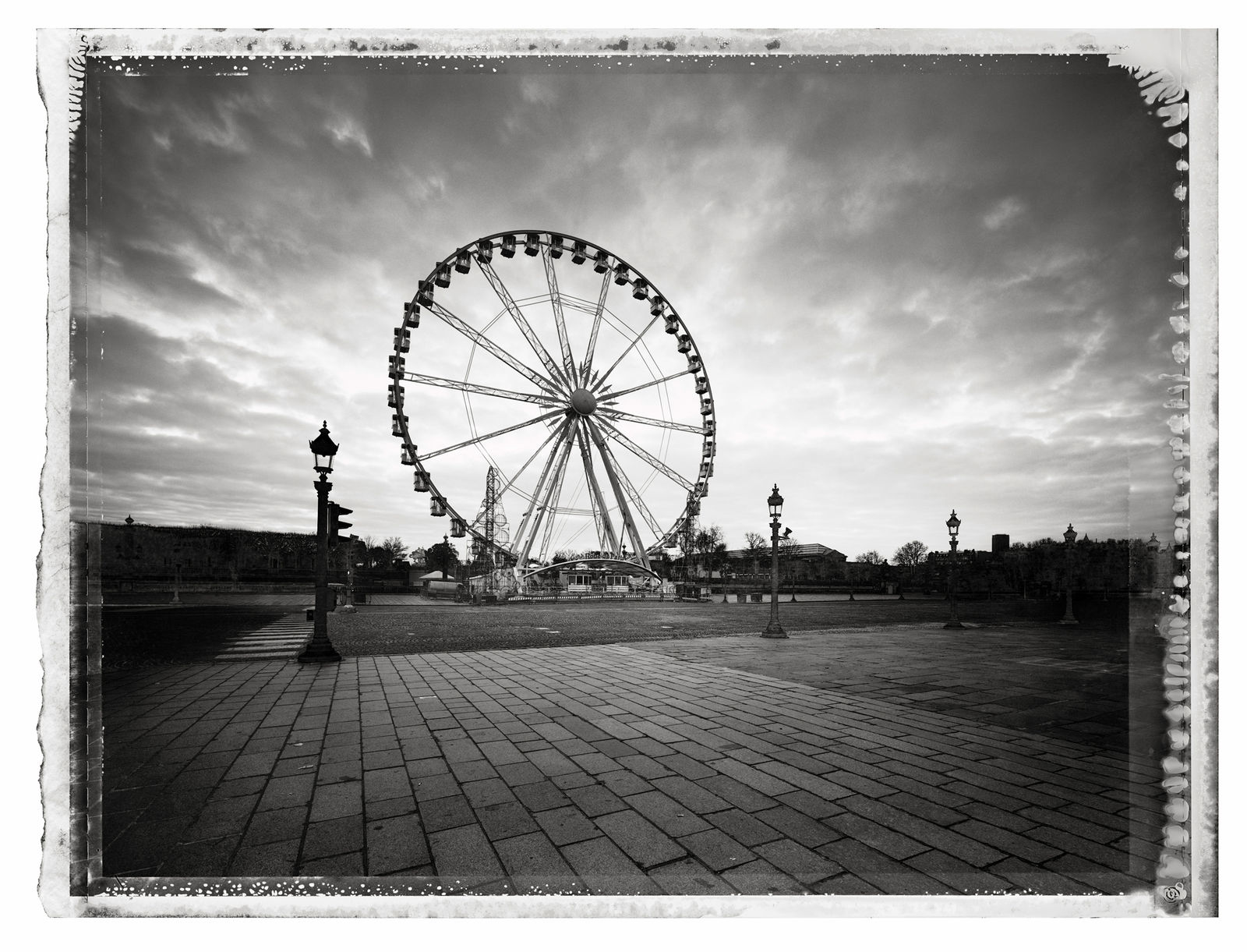 Christopher Thomas, Roue de Paris I, Place de la Concorde, Paris, 2014