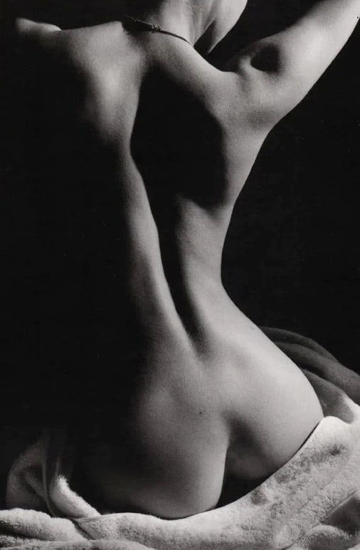 Jeanloup Sieff, Jeune Suedoise de Dos, Paris, 1992