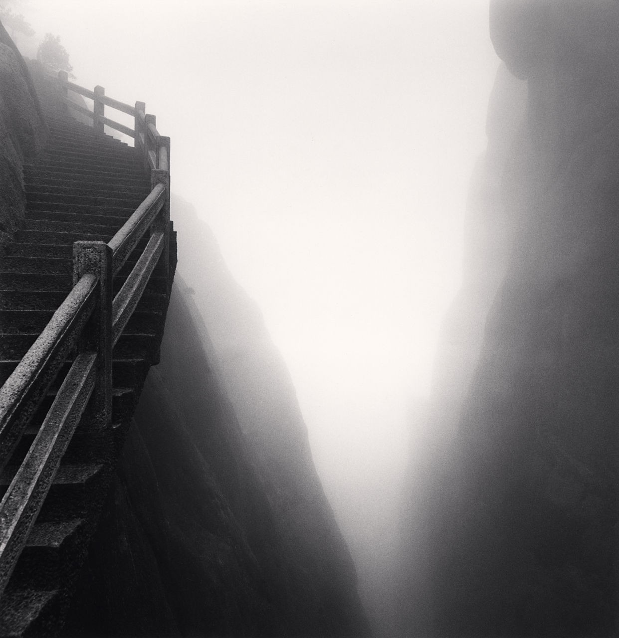 Michael Kenna, Huangshan Mountains, Study 29, Anhui, China, 2009