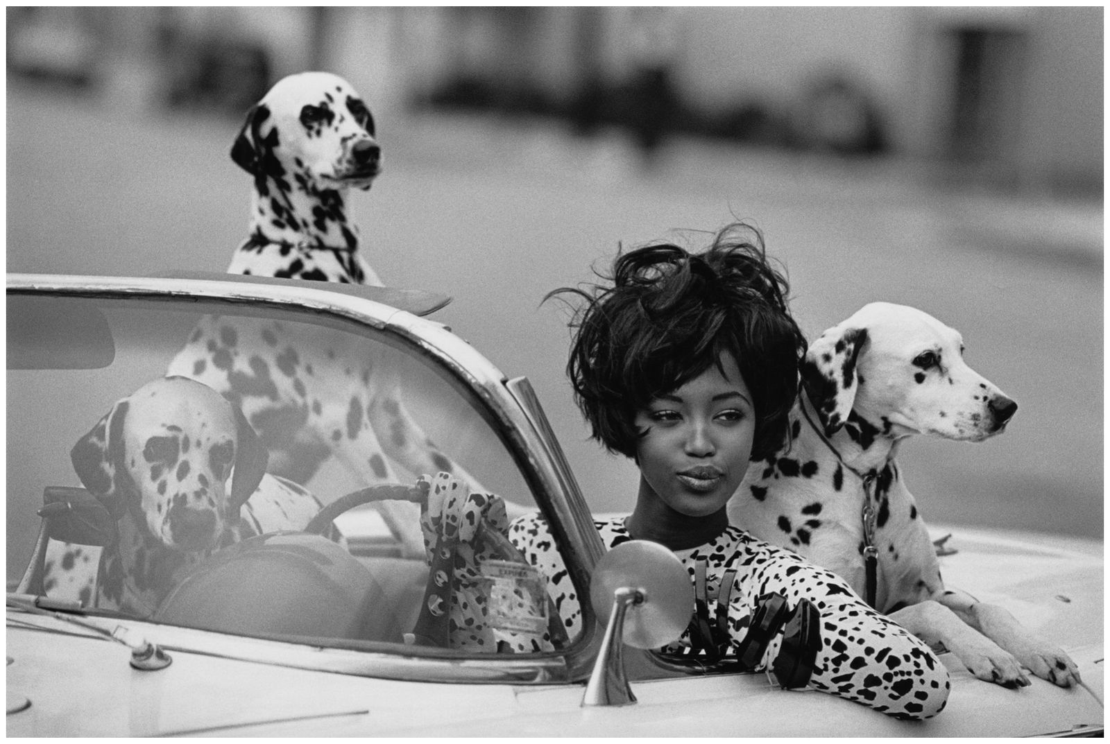 Peter Lindbergh, Naomi Campbell, for Vogue USA , Los Angeles, 1990