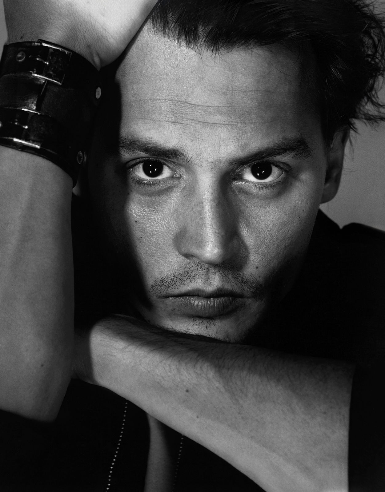 Marc Hom, Johnny Depp, actor, New York City, USA, 2002