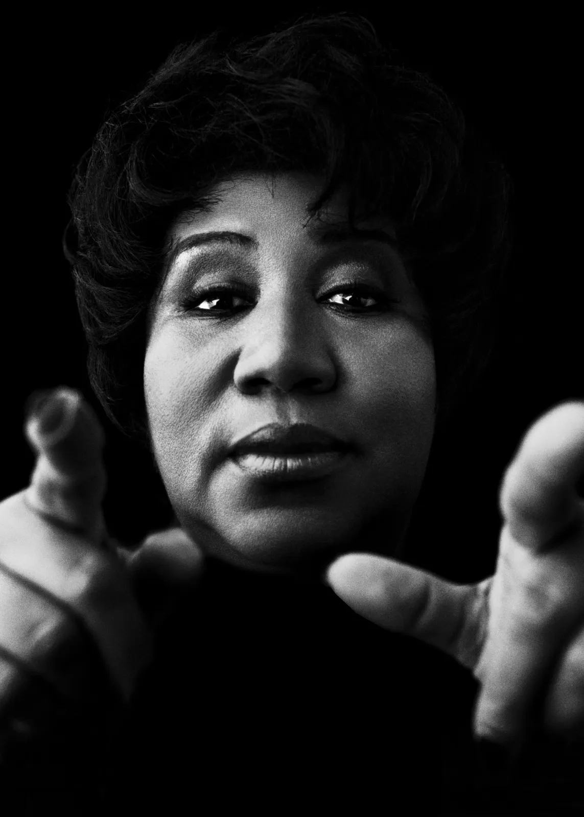 Stephanie Pfriender Stylander, Aretha Franklin, for Newsweek, 1999