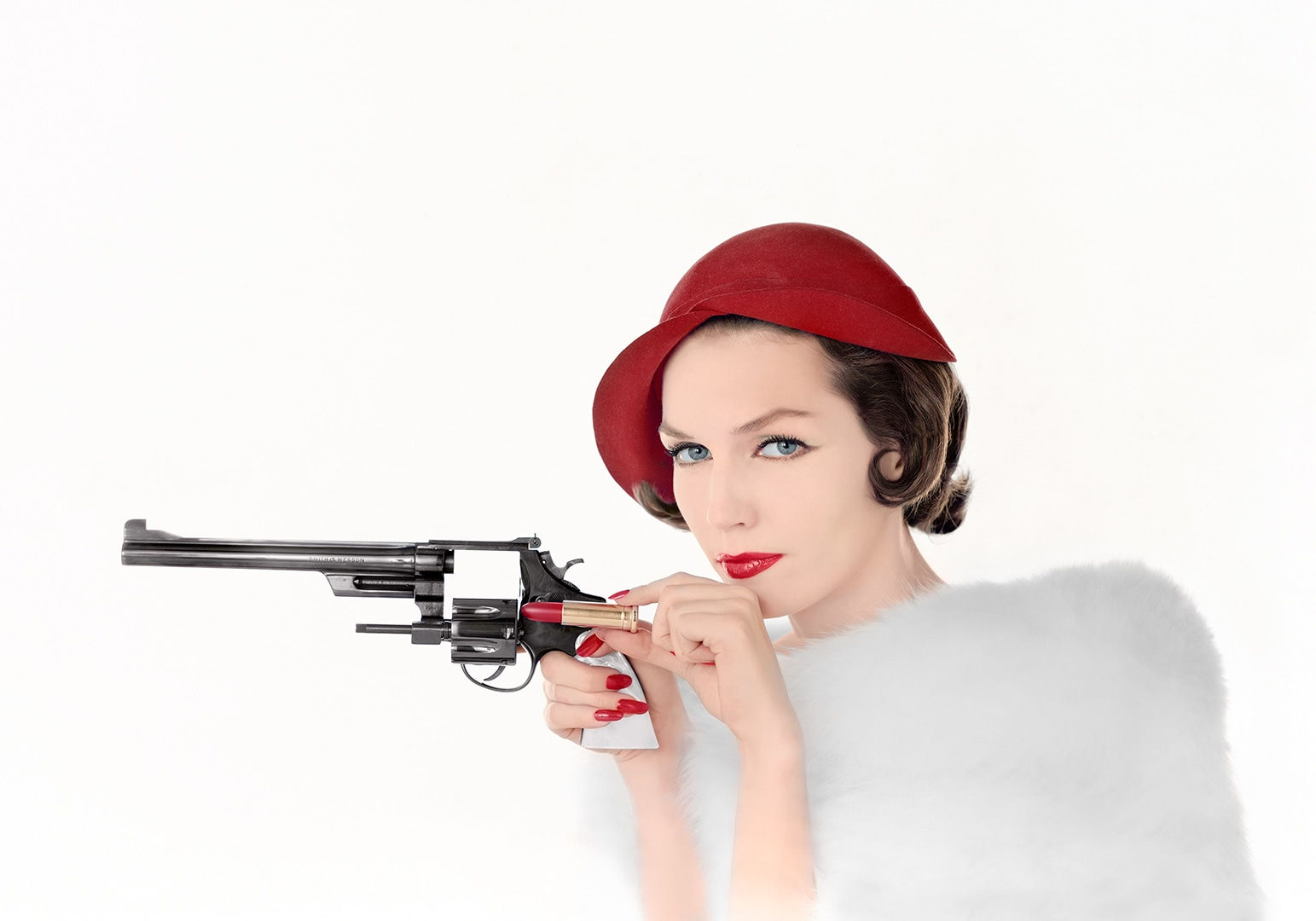 William Helburn, Joanna McCormick - Lipstick Bullet, 1955