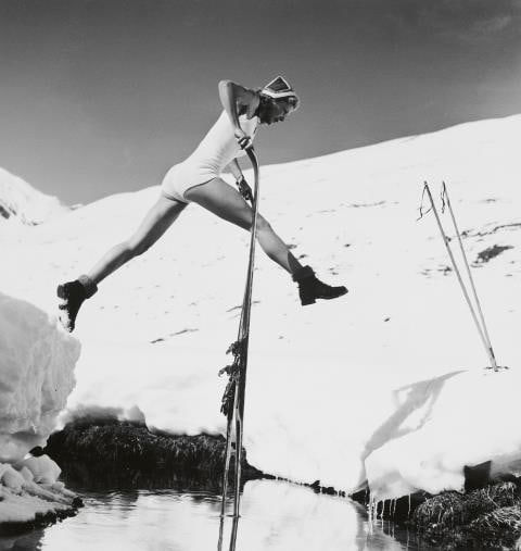 Fernand Fonssagrives, Savoir-faire, Lac de Tignes, French Alps (Lisa Fonssagrives), 1935
