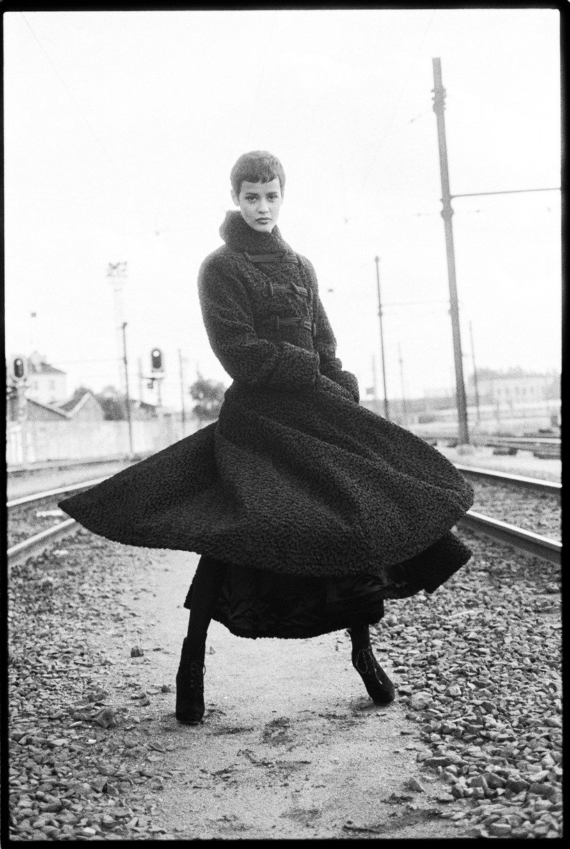 Max Vadukul, Azzedine Alaïa Special, Nadège, for Ritz Magazine Japan, Paris, 1993