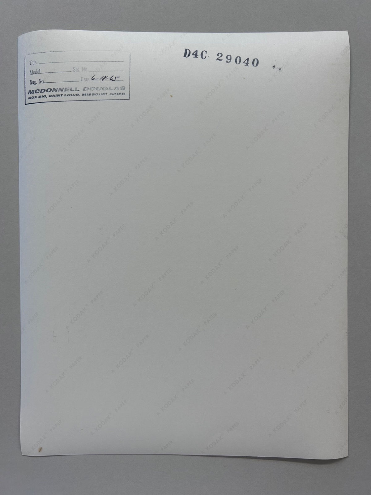 NASA vintage photographs, Gemini 4 mission, Ed White on Extra Vehicular Activity, June, 1965