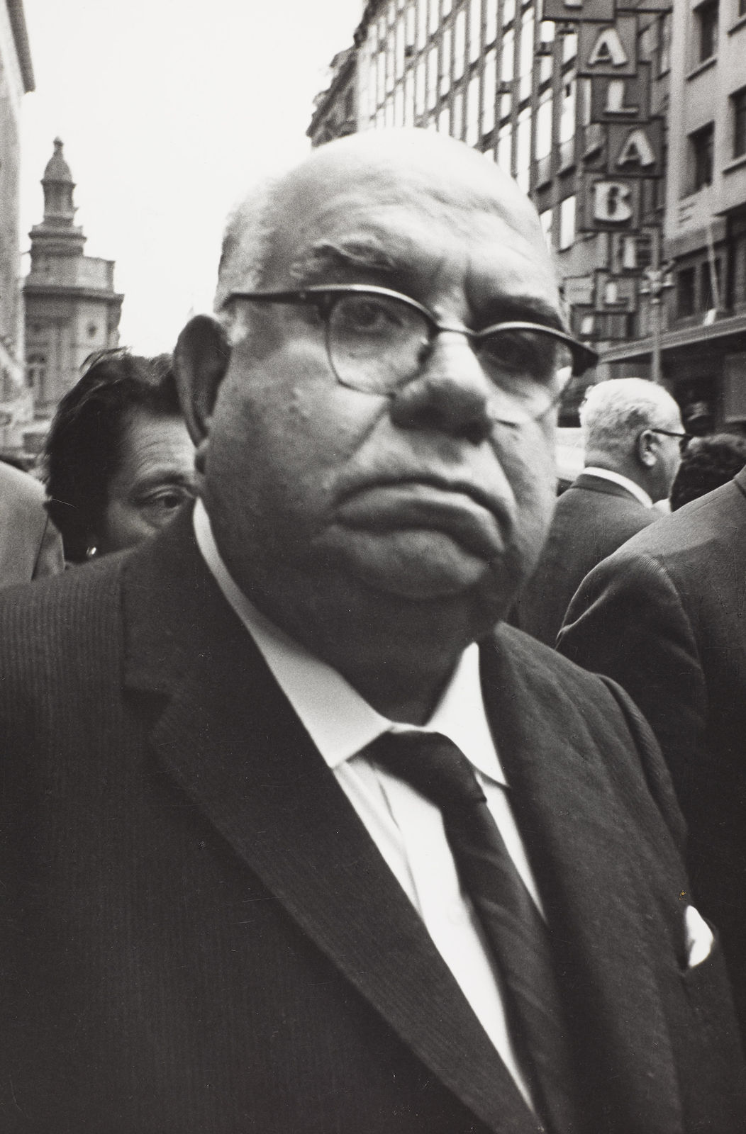 Sergio Larrain, Untitled (Man in the road), Chile
